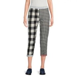 Thom Browne Black and White Checkered Chinos